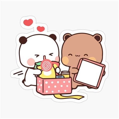 Panda Bear, Bubu Dudu Sticker