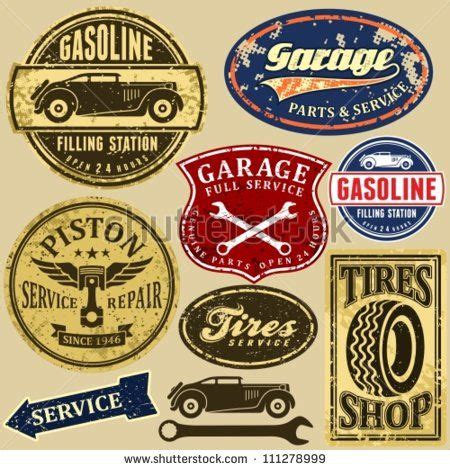 vintage mechanic logo - Google Search | Garage logo, Vintage mechanics ...