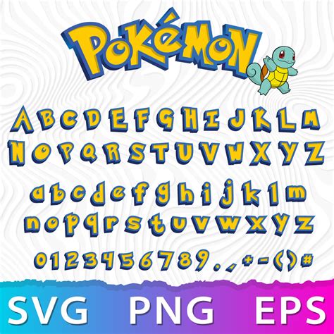 Pokemon Font Bundle, This Pokemon Font is Great for Creating Kids