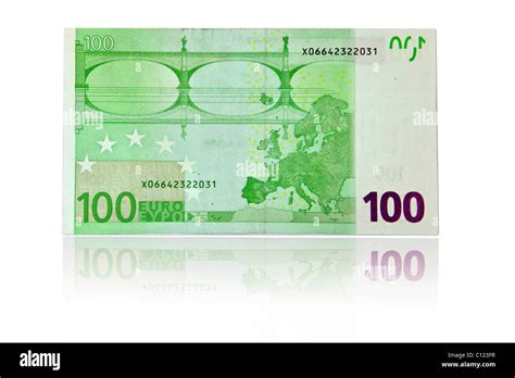 100 Euro-Banknote, zurück Stockfotografie - Alamy