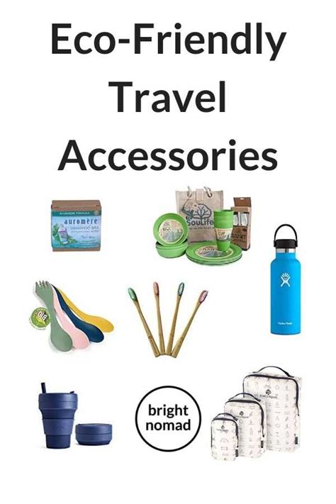 Essential Eco-Friendly Travel Accessories & Sustainable Products