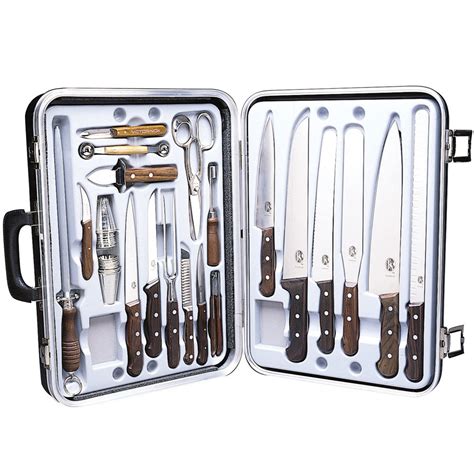 Victorinox 46052 24-Piece Rosewood Handle Executive Knife Set