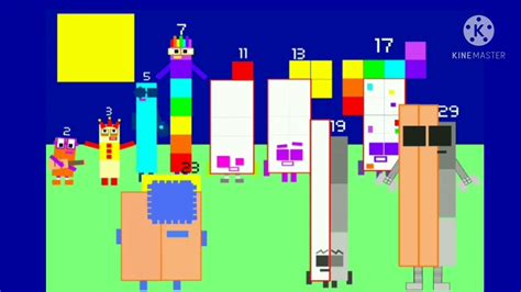 Numberblocks Band Retro More Primes - YouTube