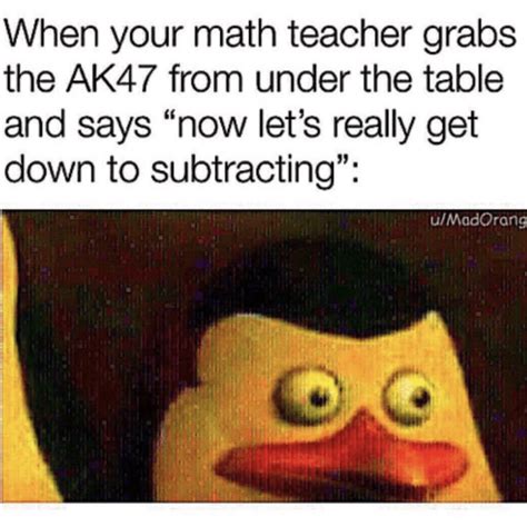 Math Class Meme