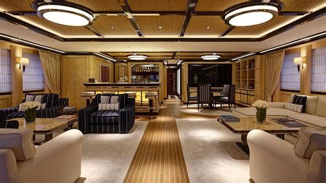 Luxury Mega Yacht Interior