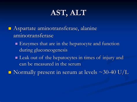 What causes high ast and alt levels. Understanding AST and ALT Levels ...