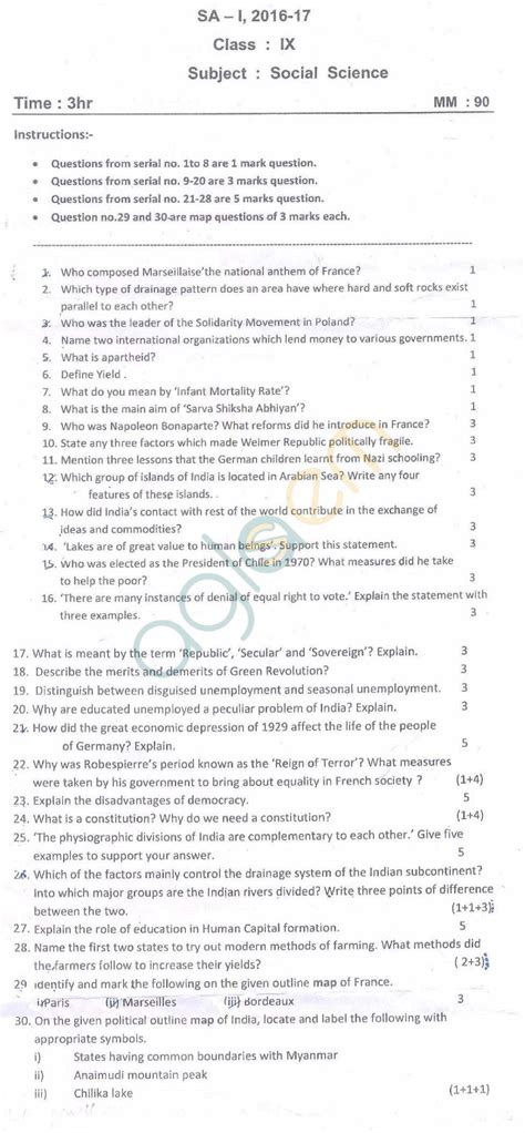 Cbse Class 9 Social Science Syllabus 2022 23 - Image to u