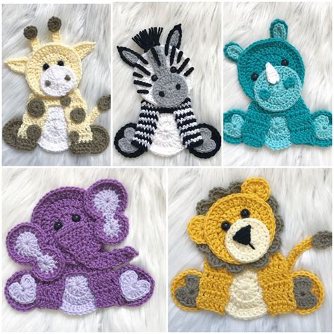 Free Printable Crochet Animal Patterns