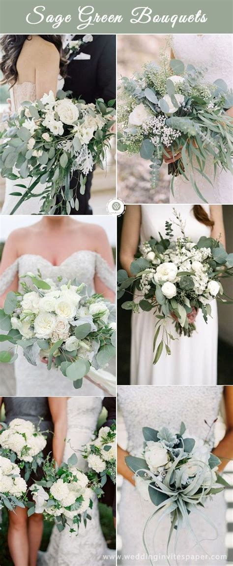 Top 6 Sage Green Wedding Color Palettes | Sage green wedding colors ...