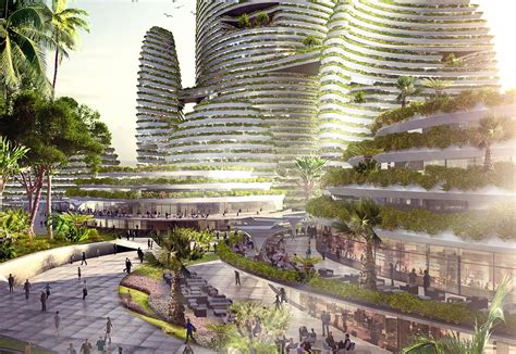 LAVA Reveals Runner-up Forest City Design in Malaysia - Arch2O.com