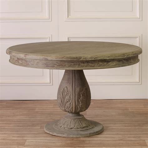 Acorn Pedestal Round Medium 120cm Dining Table Furniture - La Maison ...