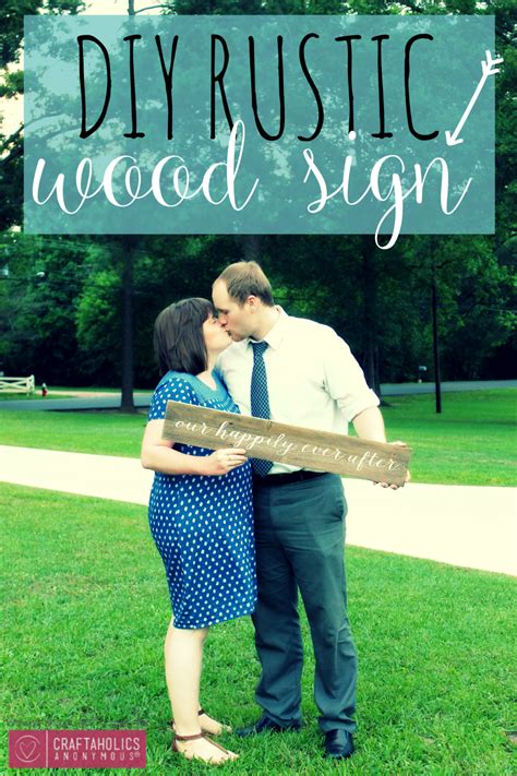 Rustic diy, Rustic wood signs, Rustic wood