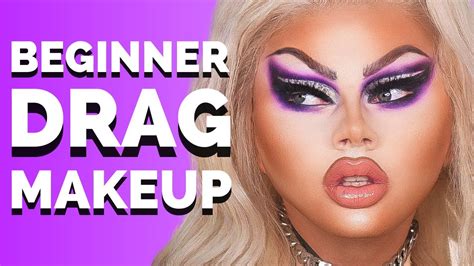 Beginner Friendly Drag Queen Makeup Tutorial! - YouTube