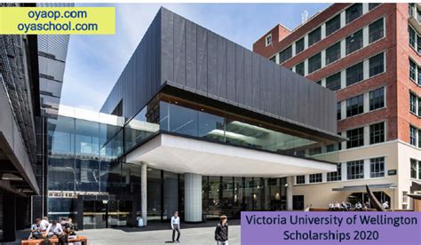 Victoria University of Wellington Scholarship 2020 - OYA Opportunities ...