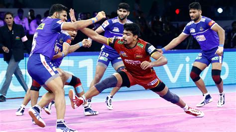 Pro Kabaddi: Pawan Sehrawat scores record 39 raid points - Sportstar