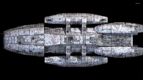 Battlestar Galactica spaceship [2] wallpaper - TV Show wallpapers - #36653