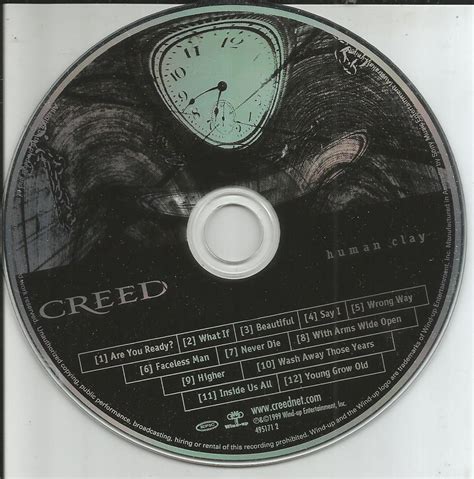 Creed Human clay (Vinyl Records, LP, CD) on CDandLP