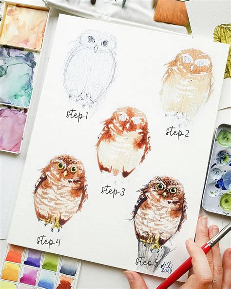 21 Easy Step-by-Step Watercolor Tutorials for Beginners - Beautiful ...