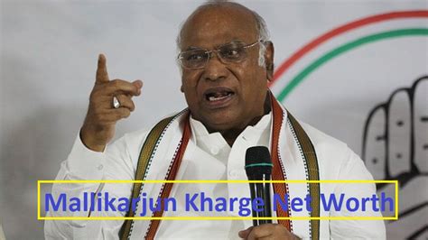 Mallikarjun Kharge Net Worth 2024: Know Total Assets of New Congress ...