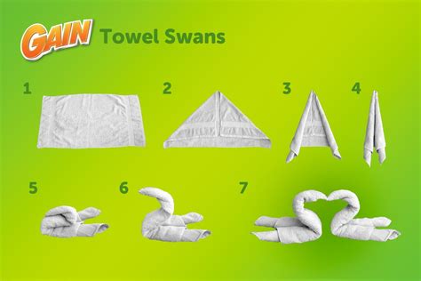 How To Fold Napkin Swan Cloth - Amanda Gregory's Coloring Pages