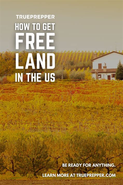 How to Get Free Land in the US (and Canada) | TruePrepper