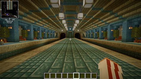 Built a subway station for my city. : Minecraft