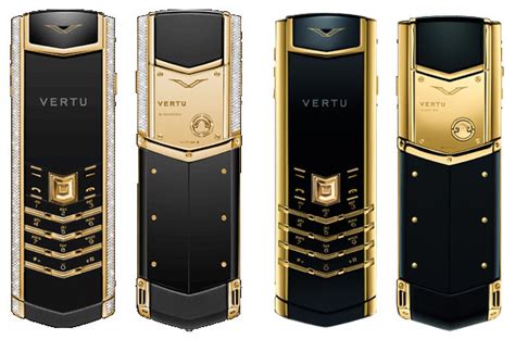 Vertu Introduced Its Gold Plated Signature Precious Phone - eXtravaganzi