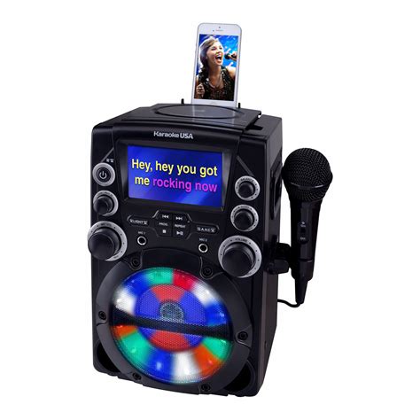 JS Karaoke GQ740 CD+G Karaoke System with 4.3 Inch Color TFT Screen