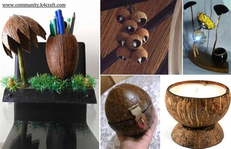 8 Most Creative Coconut Shell Crafts! - K4 Craft Community