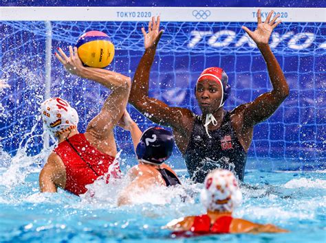 U.S. Women's Water Polo Wins Olympic Gold, Aided By A Powerhouse Goalie ...