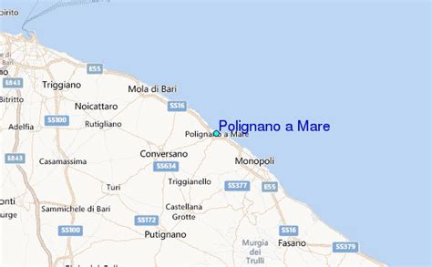 Polignano A Mare Italy Map - Map