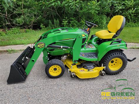 2019 John Deere X738 Tractor, Loader & Mower - ReGreen Equipment