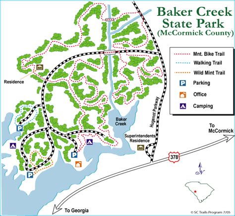 Baker Creek State Park: Hiking, Mtn Biking, and Camping