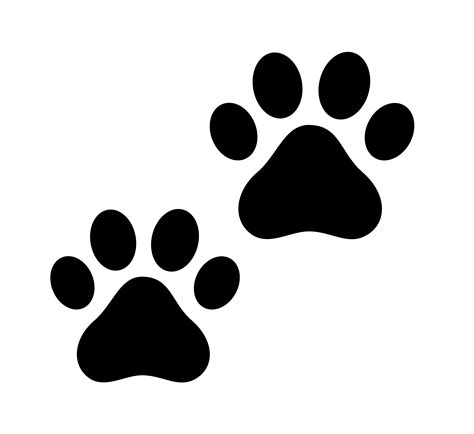 Best Photos of Free Printable Dog Paw Print - Dog Paw Print ... | Paw ...