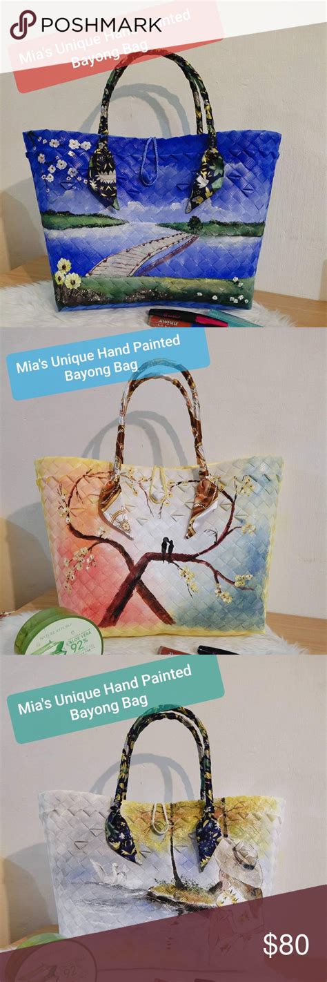 Hand Painted Bayong Bags | Bayong, Hand painted, Bags