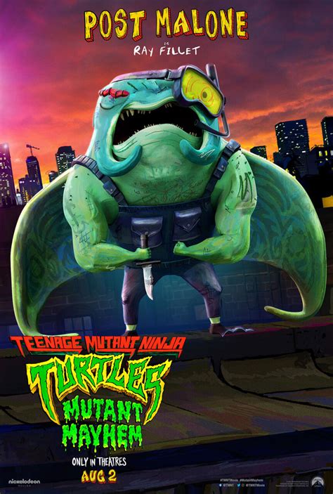 Teenage Mutant Ninja Turtles: Mutant Mayhem Drops 17 Character Posters ...