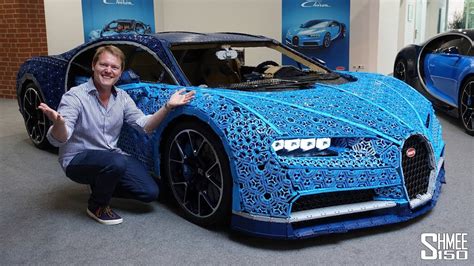 They Made a Bugatti Chiron in FULL SIZE WORKING LEGO!