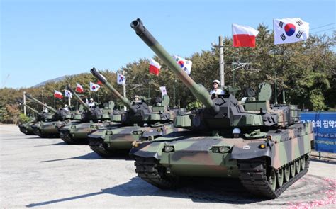 Poland received the first South Korean tanks K2 Black Panther and 155 ...