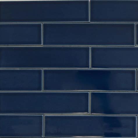 Ceramic Subway Tile Caspian Blue | modwalls Designer Tile | Blue subway ...