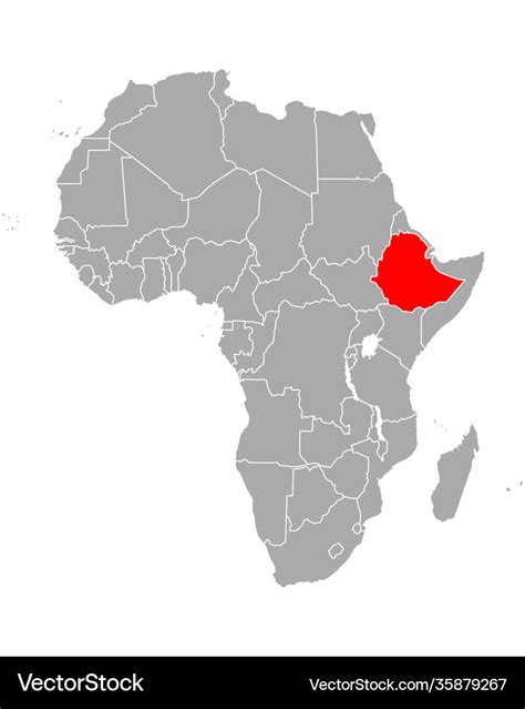 Ethiopia On Map Of Africa - Wanda Joscelin