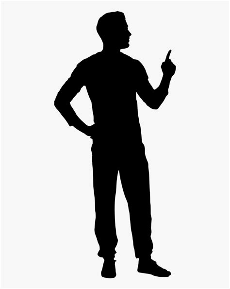 Pensamiento Personas Hombre Guy Silueta Persona Silhouette Stencil ...