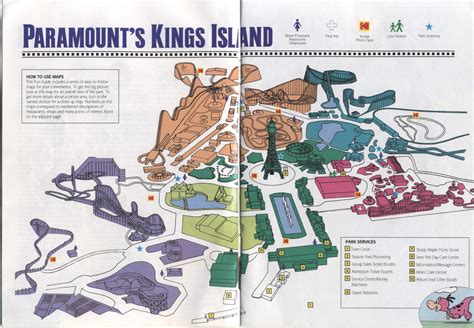 Kings Island Historical Maps - FUN Food Blog