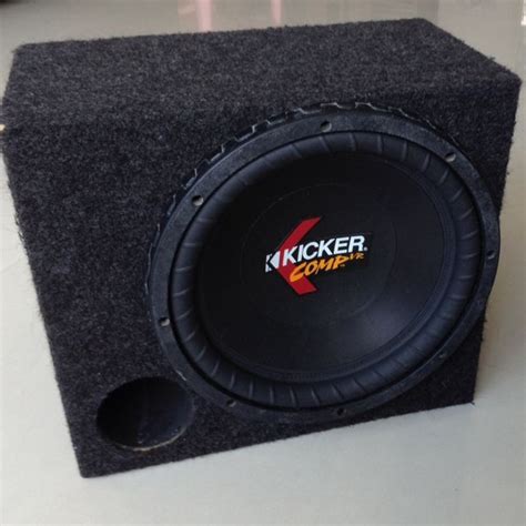 Kicker Comp VR 12 Inch Woofer With Ported Box, Cars on Carousell