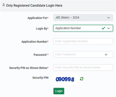 JEE Main 2024 Application Form Apply Online Link jeemain.nta.ac.in ...