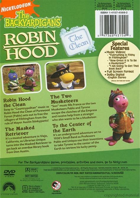 Backyardigans, The: Robin Hood The Clean (DVD 2008) | DVD Empire