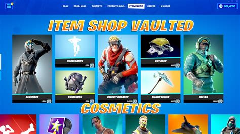 Fortnite VAULTED Cosmetics 1000 Days! - YouTube