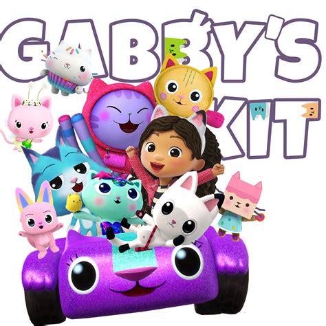 Gabbys Dollhouse SVG PNG, Gabby Characters, Gabby Font Svg | lupon.gov.ph