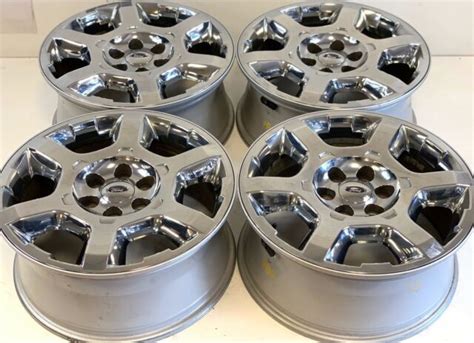 20" 20 inch Ford WHEELS RIMS FACTORY F150 CHROME OEM ORIGINAL 4-set ...