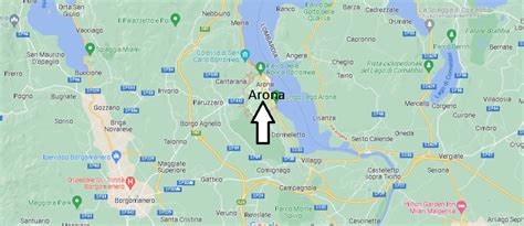 Dove si trova Arona Italia? Mappa Arona - Dove si trova