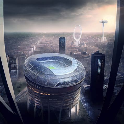 AI explorations envision futuristic soccer stadiums in London - APICSUD